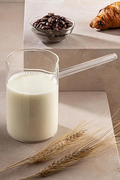 kitchenboost وعاء قهوة زجاجي تونها 400 ملوعاء قهوة بوروسيكلات بمقبض