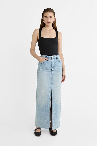 Stradivarius Square Collar Bodysuit