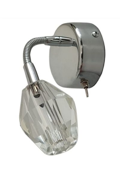 yigitled Yiğitled 12V 3W LED Daylight - With Switch, 10cm Spiral Moving Reading Lamp for Boat, Caravan, Marine