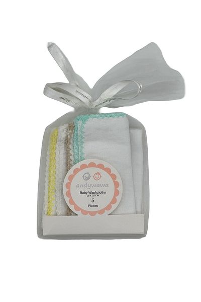 andywawa Baby Mouth Wipes 5 Pieces 25x25 Cm Ac23781