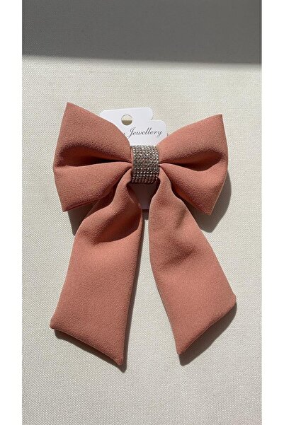 gül sezgin butik Cataramă cu fundă pentru femei cu detaliu din piatră colorat...