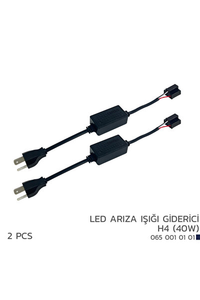 Genel Markalar Led Arıza Işığı Giderici Canbus Aparatı H4 (40w) 2li Paket