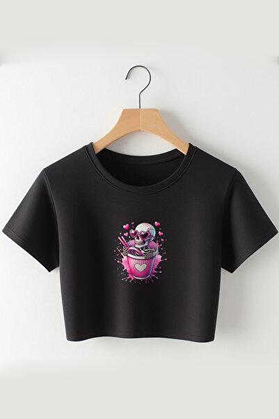 Vordevia Lubanja Štampano 2024 Koketna moda Oversize kroj okrugla kragna Skra...