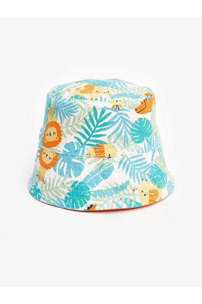 LC Waikiki قبعة دلو للأطفال الرضع مطبوعة من LCW