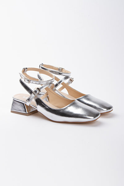 PASSAGE SHOES Women's Mary Jane Open Back Heeled Shoes 4042