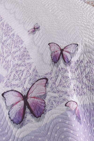 ŞENER HOME Örtüm Inci Çift Kişilik Kapitone Yatak Örtüsü