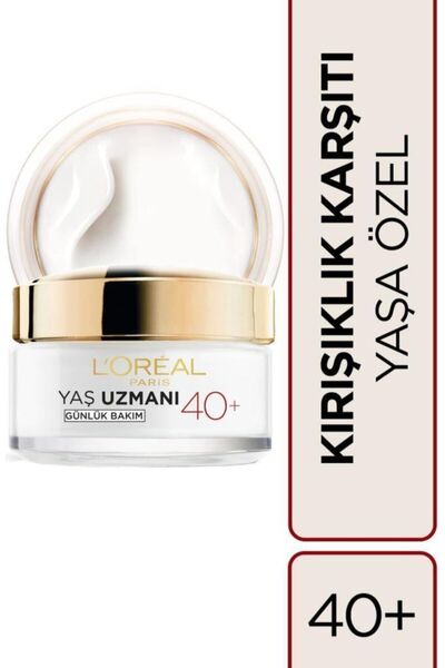 L'Oreal Paris AGE EXPERT 40+ ANTİ-WRİNKLE MOİSTURİZİNG CREAM 50ML DEMBA1786