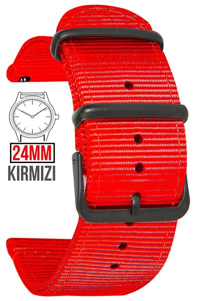 COBRA 24mm Fossil-Welder-Casio-Seiko-Omega-Armani Watch Compatible Nato Fabric Watch Band - Ntcft24