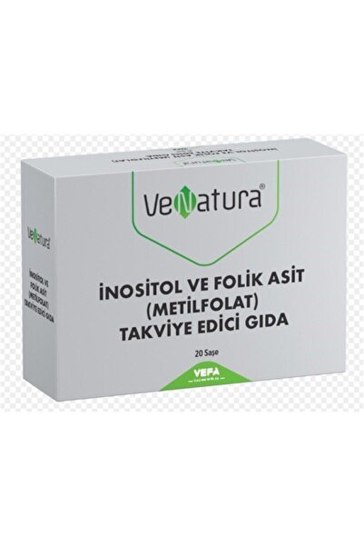 VeNatura إينوزيتول وحمض الفوليك (ميثيل فولات) 20 كيس