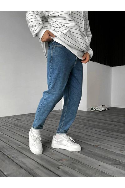 XPUPPET Dark Blue Relax Fit Jeans