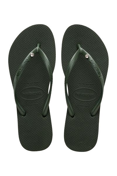 Havaianas Παντόφλες Slim Crystal SW II Olive Green 4145651 -0458