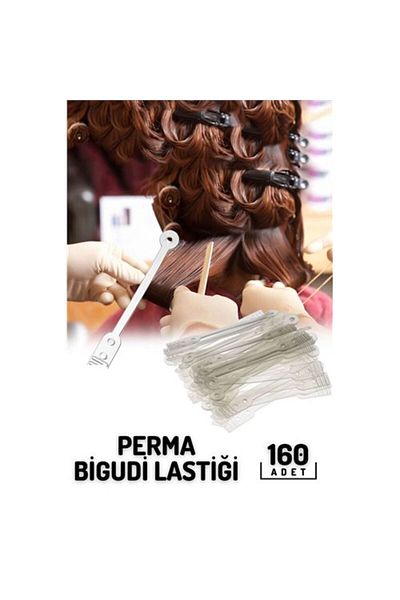 ModaCar TransForMacion Elastic Perm Curler Rubber 160 Pieces Zegarra Design718668