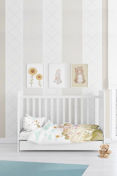Casadora Baby Moni 100% Cotton Satin Baby Bedding Set