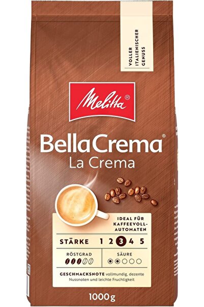 melitta Bella Crema la Crema κόκκοι καφέ, 1 κιλό