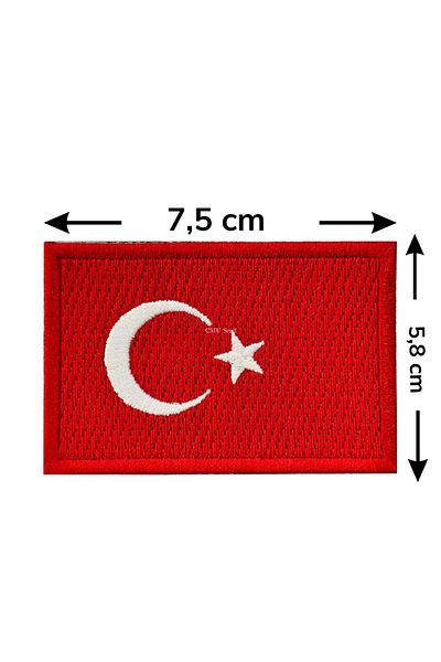 by nova airforcemarket Turkish Flag Patterned Veil