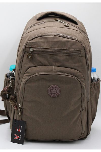 Bevitton Water Resistant Fabric Mink Unisex New School Backpack 1800