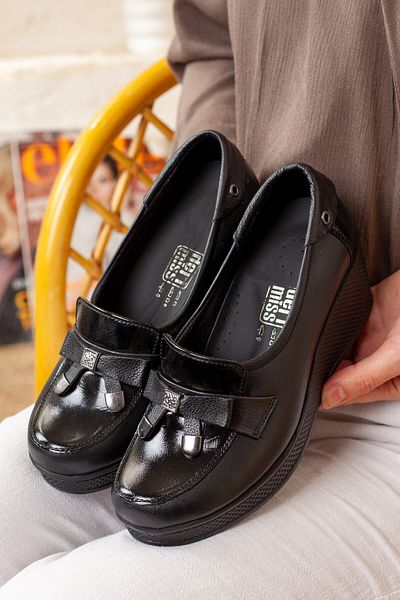 Adım Adım Women's Genuine Leather Orthopedic Shoes (Buy 1 Size Larger)