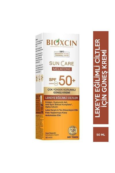 Bioxcin Sun Care Melatone SPF50 Sunscreen for Blemish Prone Skin 50 ml
