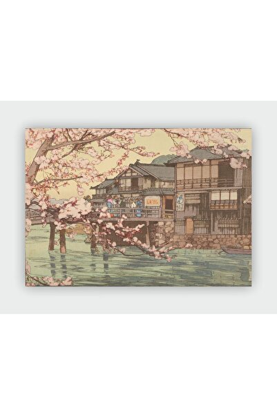 fırsatlar diyarı Hiroshi Yoshida Japanese Art Duvar Posteri - Kalın Kağıt - Ç...