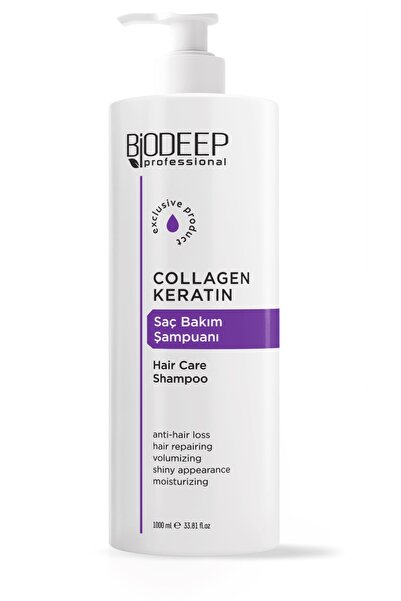 Biodeep BİODEEP COLLAGEN&KERATİN SAÇ BAKIM ŞAMPUANI 1000 ML