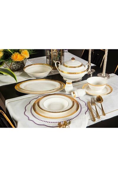 ROY KING Donna 61 Parça Yemek Takımı