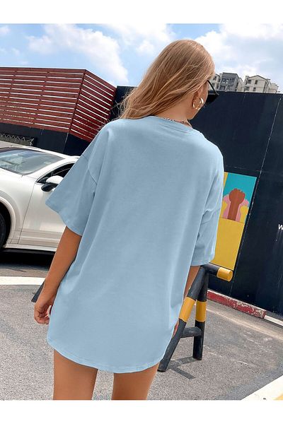 Revasser Unisex Γυναικείο/Ανδρικό T-Shirt FLORIDIA πολύχρωμο, ειδικά εμπριμέ, μεγάλου μεγέθους βαμβακερό χτενισμένο βαμβακερό λαιμόκοψη