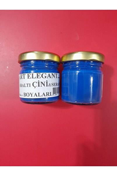ArtElegant Sır Altı Seramik Çini Boyası 40gr 8830-zem Mavi (kobalt Mavi)