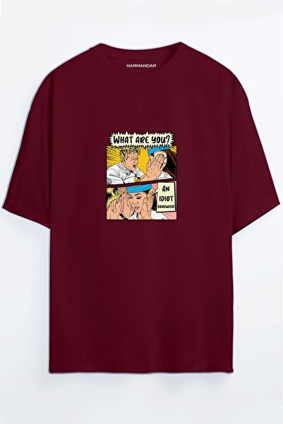 Harmandar Gordon Ramsay: An Idiot Sandwich Printed Unisex Black Oversize T-shirt