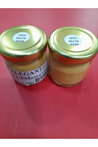 ArtElegant Sır Altı Seramik Çini Boyası 40gr 8826-altın Sarısı