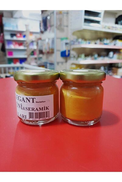 ArtElegant sır altı seramik çini boyası 40gr 8848-HARDAL SARI