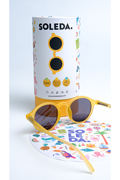 SOLEDA 3-6 Years Old Children's Sunglasses Honey Bee