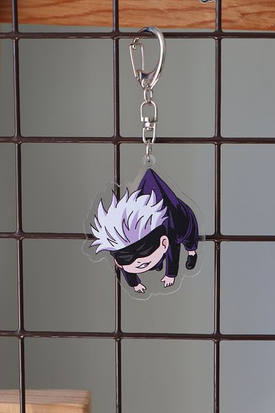 Akumastik Breloc Jujutsu Kaisen Gojo Satoru - Ornament pentru geanta cu breloc anime