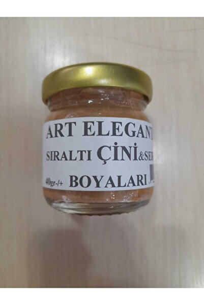 ArtElegant Sır Altı Seramik Çini Boyası 40gr 8833-açık Kahve