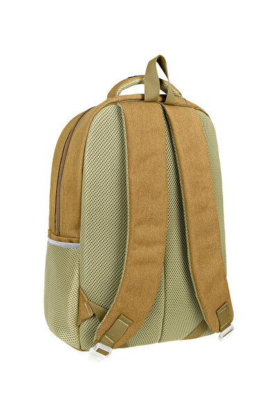 barberri Ορθοπεδική αδιάβροχη θήκη φορητού υπολογιστή 1η Ποιοτικό σακίδιο πλάτης από καμβά - Καθημερινή και Σχολική Εφαρμογή με επένδυση