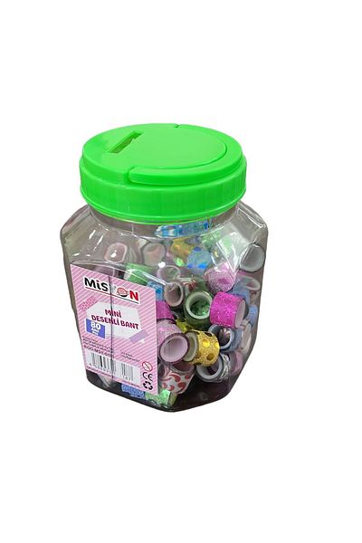 Misyon METALLIC PATTERNED MINI TAPE 80 PIECES