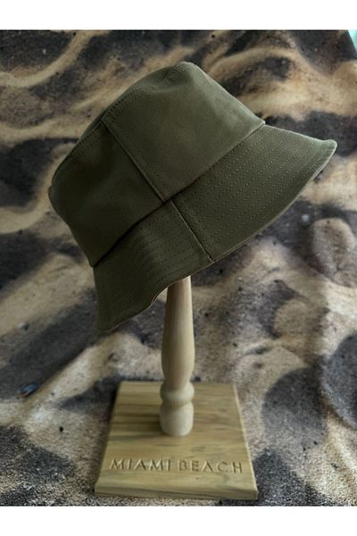 Miami Beach Camel Solid Color Unisex Fisherman Hat