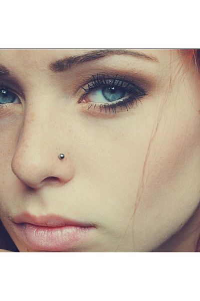 Karınca Piercing Standard Curved Nostril Surgical - Nose Piercing Steel Speed