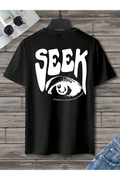 Revasser Unisex Sek Πολύχρωμο Oversize Βαμβακερό ποδηλατικό T-Shirt