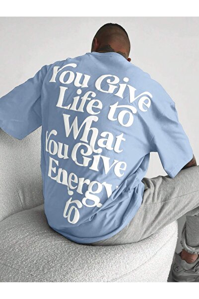 Revasser Tricou din bumbac unisex pentru femei/bărbați, colorat, cu imprimeu ...