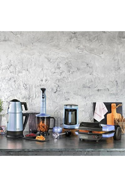 Schafer Kea Elektro Mega Ev Aletleri 4 lü Set Mavi