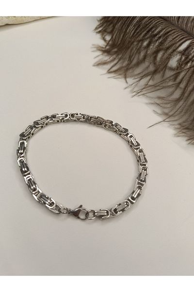 Luna Jewelry Men's King Chain 316 L Steel Bracelet