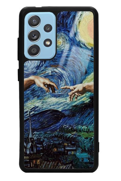 Spoyi Samsung A52 Hand in Hand Design Glossy Phone Case