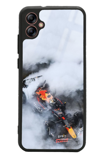 Spoyi Glossy Phone Case for Samsung A04E Formula 1 Design