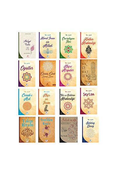 Gelenek Yayıncılık İbn Arabi Kitaplığı 16 Kitap Set