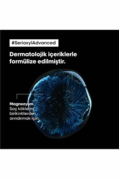 L'oreal Professionnel Loreal Pro Paris Serie Expert Serioxyl Advanced İncelen Saçlar İçin Arındırıcı Şampuan 500 ml CYT797