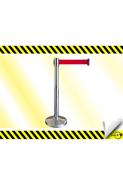 LOREX LR-YB031 حاجز التوجيه حاجز الفرقة المقاوم للصدأ المطلي بالكروم