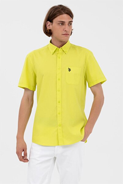 U.S. Polo Assn. Ανδρικό κοντομάνικο πουκάμισο U.s.polo Assn Goxy023y 1570767
