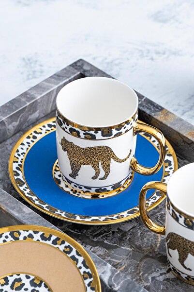 ACAR Roxie 6 Kişilik Kahve Fincanı Takımı - 90 ml