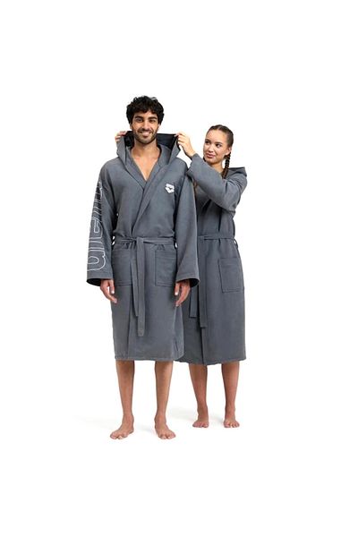 ARENA Zeal Plus Unisex Gray Training Bathrobe005308101