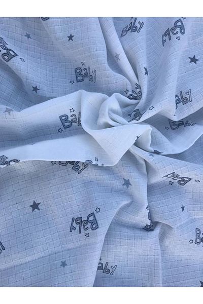 Pedimu Baby Patterned Organic Muslin Blanket Muslin Baby Blanket